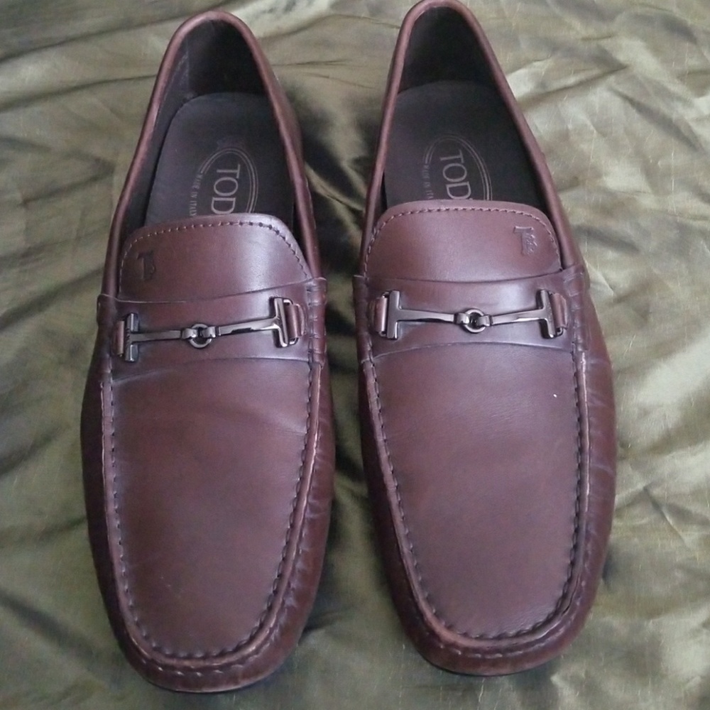 TOD'S mens loafers. Size 8